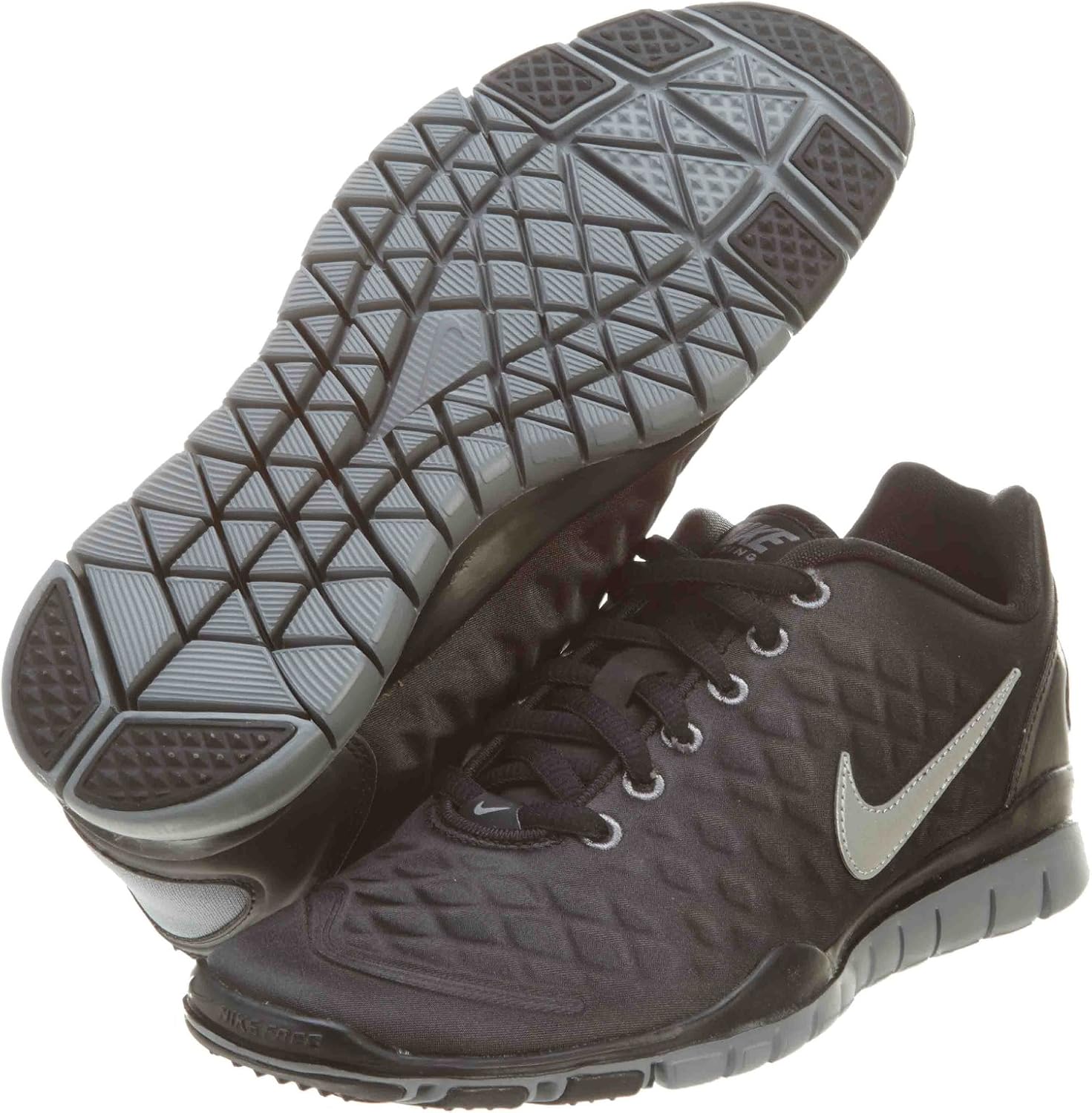 silver nike ladies trainers