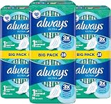 Always Ultra Normal Sanitary Pads with Wings Size 1 84 Pads Pack of 3