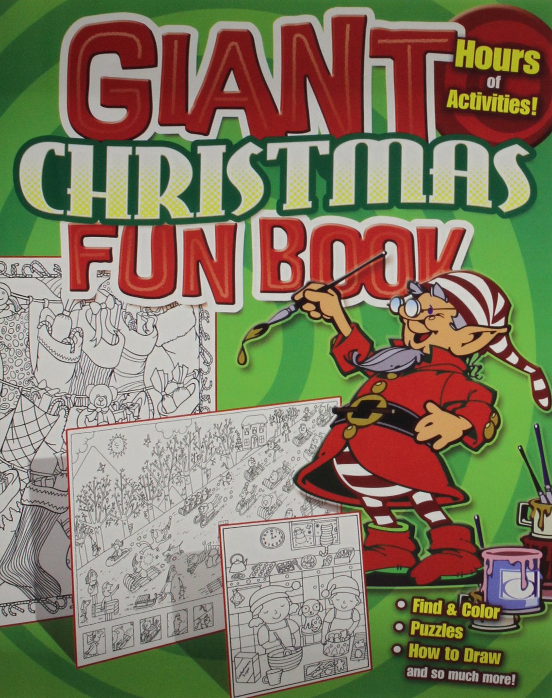 Giant Christmas Fun Book: Dover 