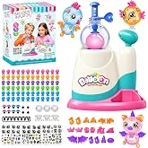 Balloon The Funny Inflator, Magic Happy Balloons Maker | 195 Pieces Ballon Animals Making Kit with Pump, DIY Sticky Balloon Craft Kits for Girls Boys Ages 3+