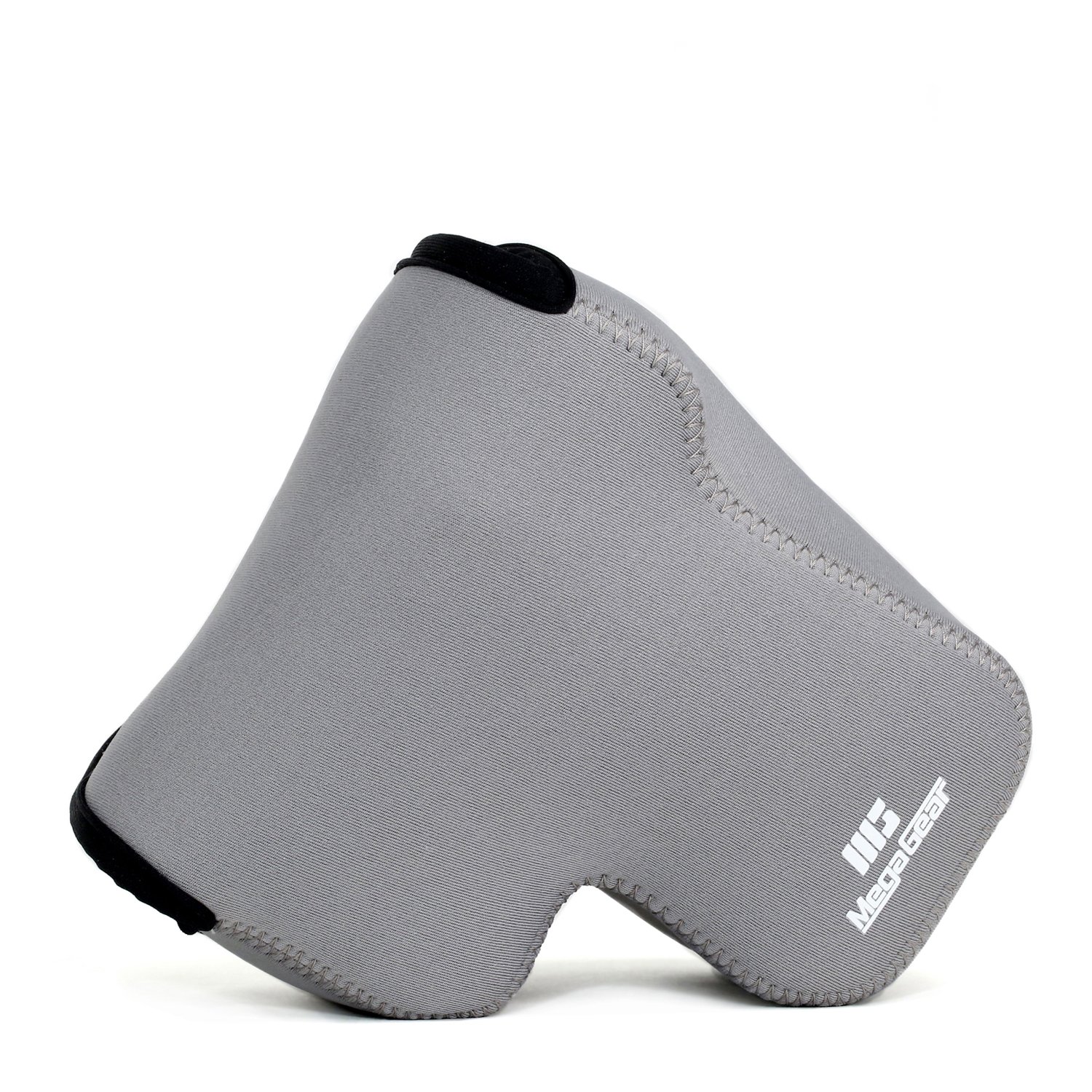 MegaGear MG057 ''Ultra Light'' Neoprene Camera Case Bag with Carabiner for Olympus OM-D E-M1 with 12-40mm (Gray), 24.38 cm*19.81 cm*10.41 cm