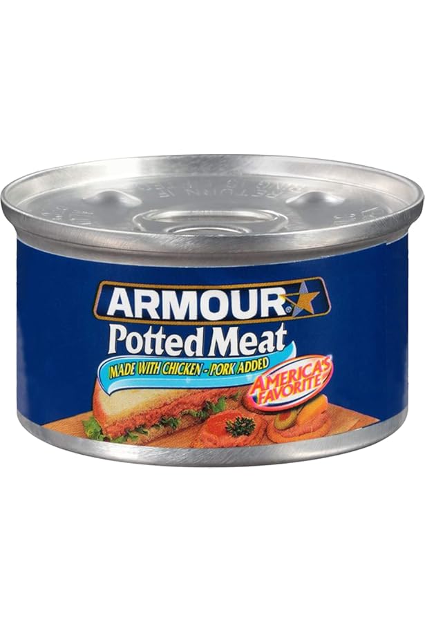 Amazon.com: Pack Of 6 Potted Meat made with Chicken and Pork