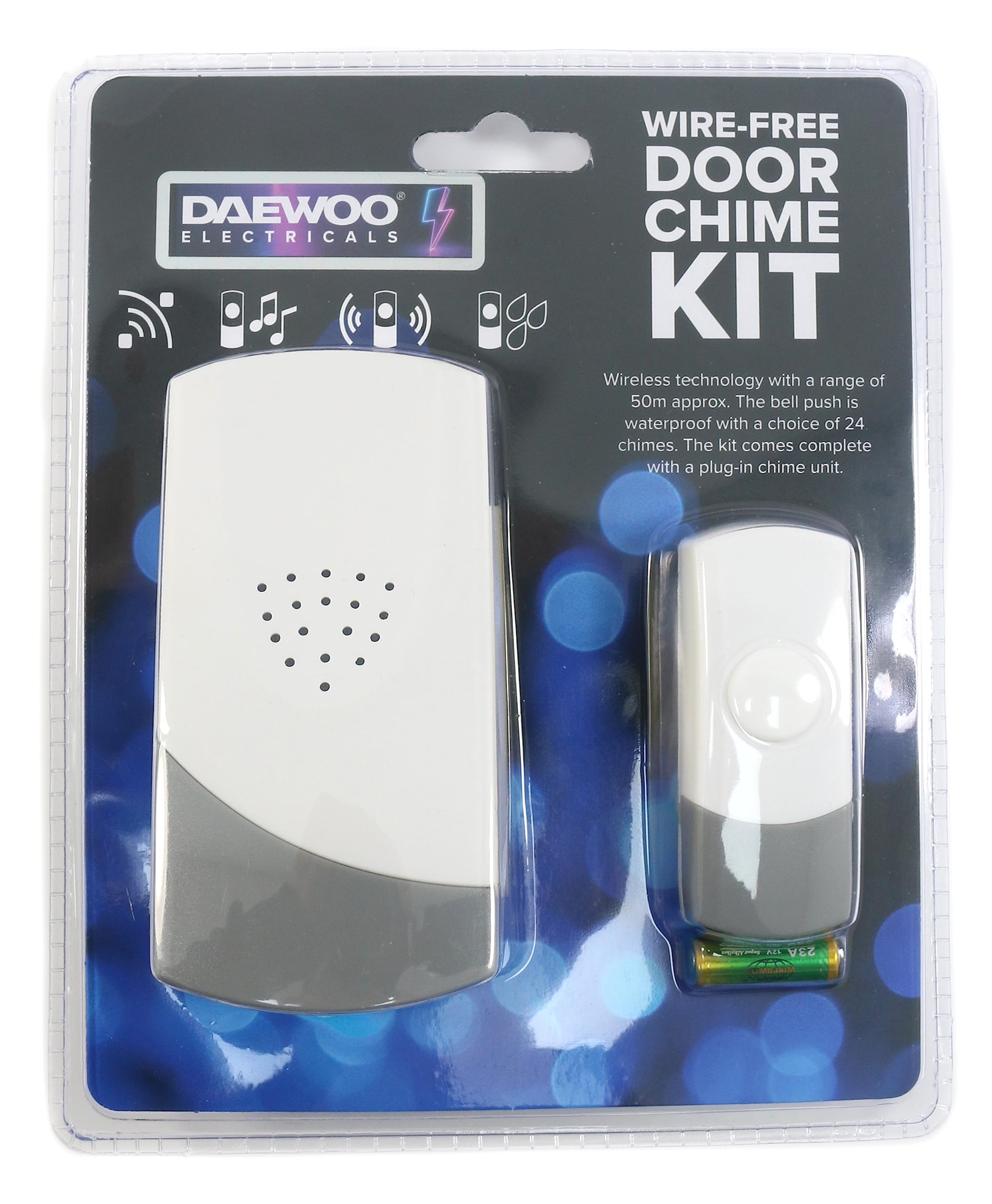 Pifco Plug in Cordless Door Chime