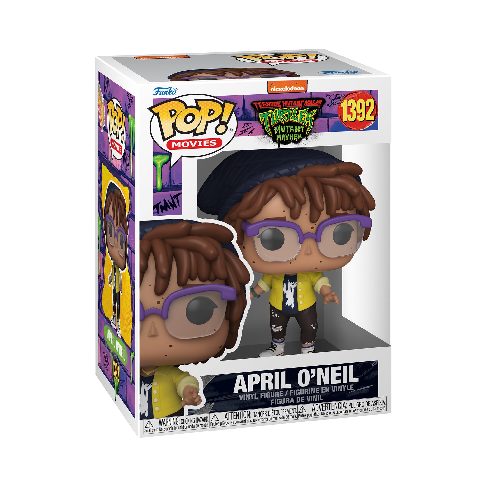 Funko Pop! Movies: Teenage Mutant Ninja Turtles - (Teenage Mutant Ninja Turtles (TMNT) ) - April O'Neil O Neil - Collectable Vinyl Figure - Gift Idea - Official Merchandise - Toys for Kids & Adults