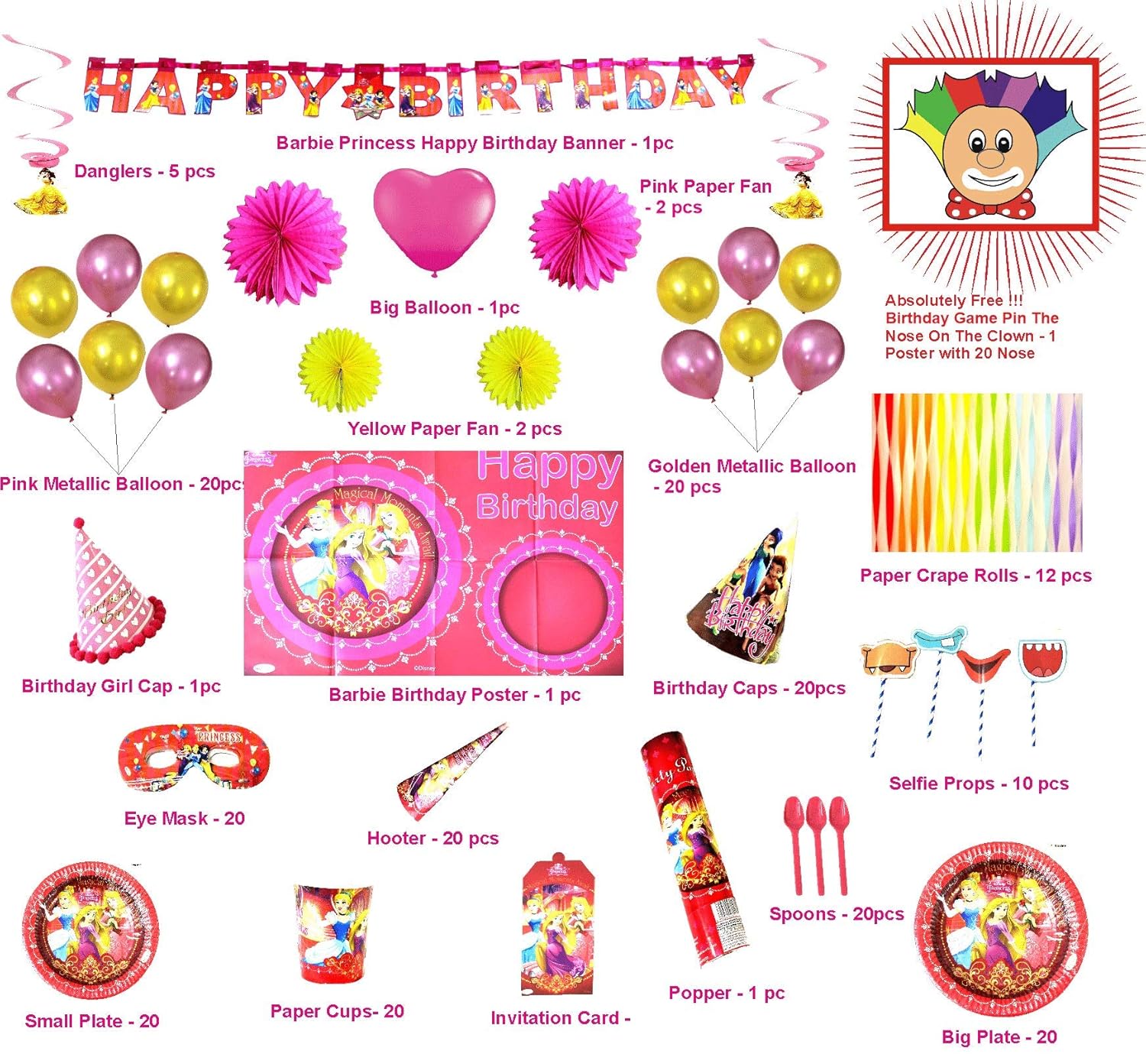 barbie princess birthday party