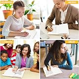 Feela 5 Pack A5 Notebooks Hardback Ruled Lined 128 Pages 21x13 cm Yellow view 7