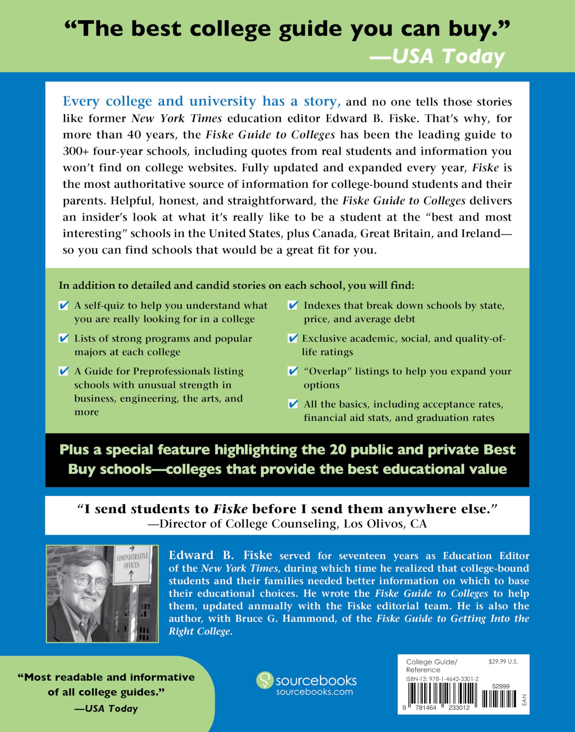 Fiske Guide to Colleges 2026