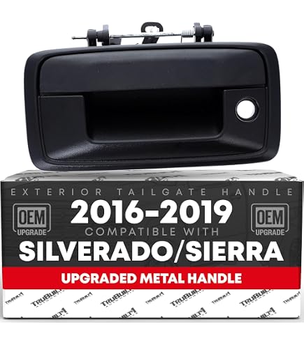 OEM Tailgate Hatch Handle W/ Camera Hole – 84016231 – For GMC Chevrolet Trucks