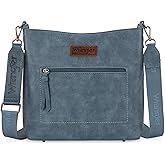 Wrangler Crossbody Bags for Women Lightweight Shoulder Handbags and Purses Travel Shoulder Purse