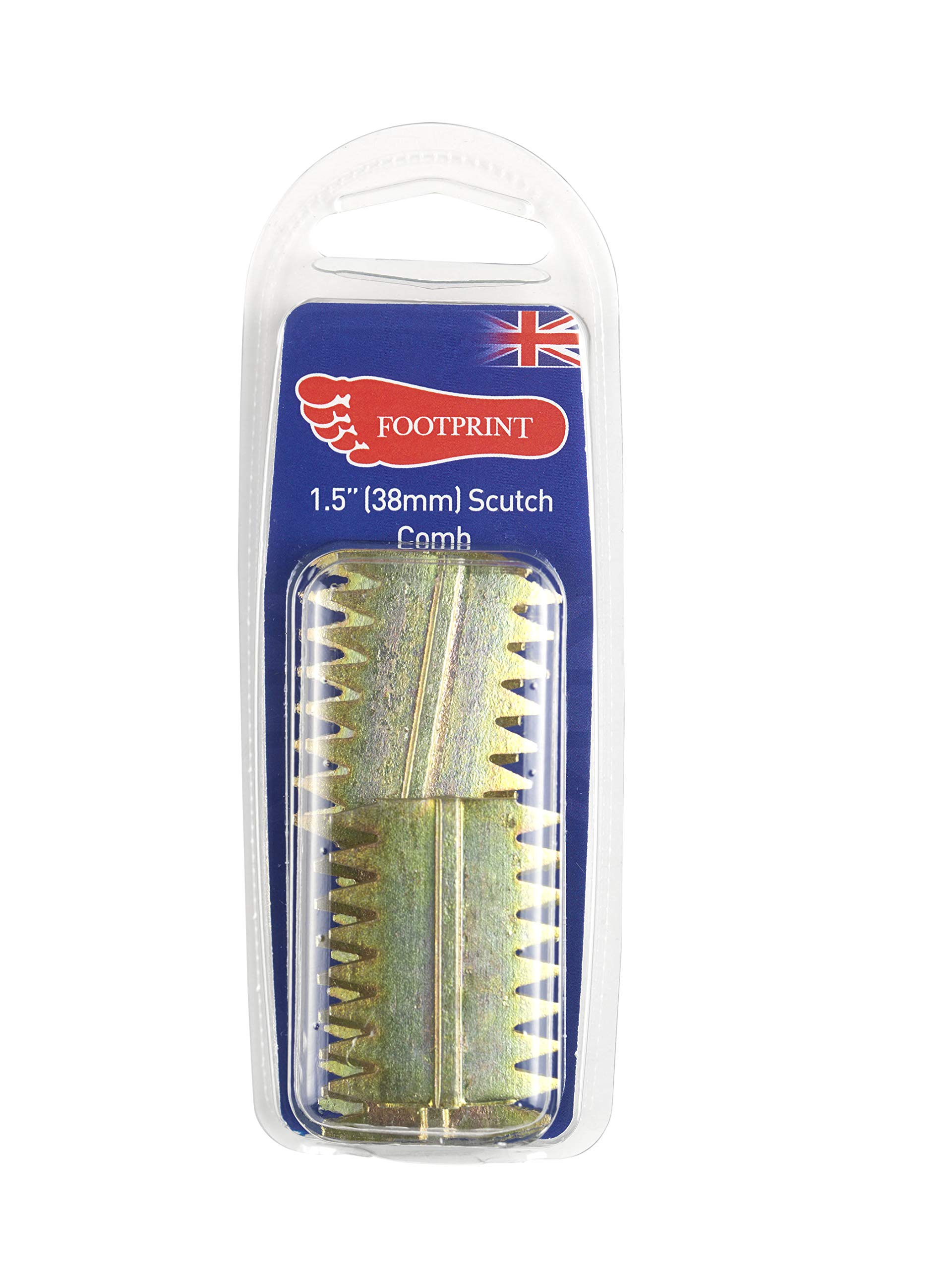 Footprint 5 Pack of 1.5 Inch / 38mm Scutch Combs, for use with a Scutch Chisel