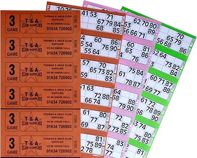 Bingo House Thomas & Anca Club Supplies Ltd Bingo Tickets 750 3 Page