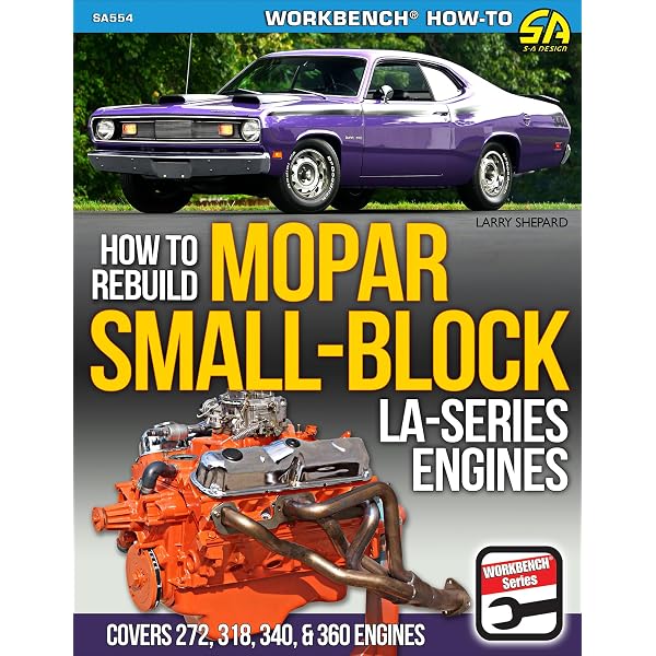 Musclecar & Hi-Po Engines Chrysler 273 . 318 . 340 & 360