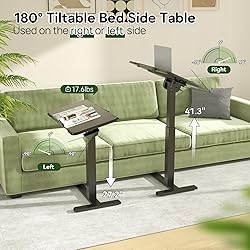 Gibbon Mounts Rolling Laptop Desk, Mobile Standing