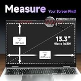 IPROKKO 13.3in Magnetic Privacy Screen 16:10 for Laptops 30° Privacy view 5
