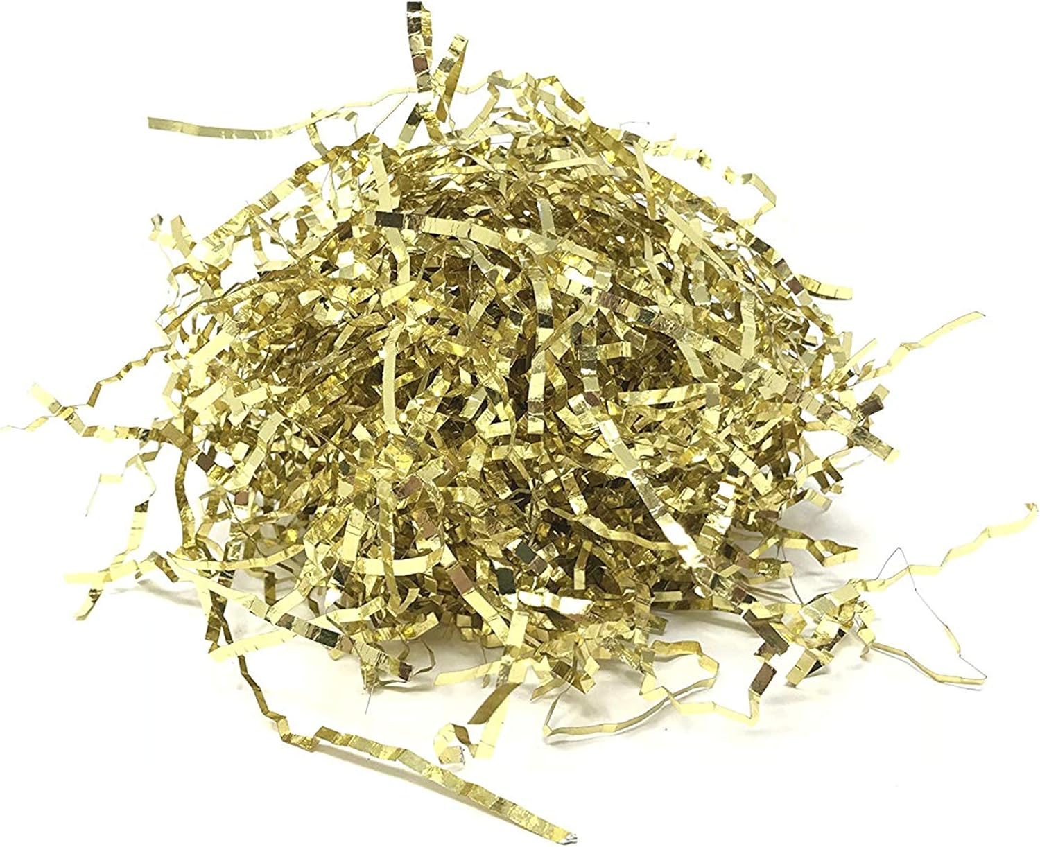 Metallic Gold Easter Grass Basket Filler/Gift Bag Shred 3