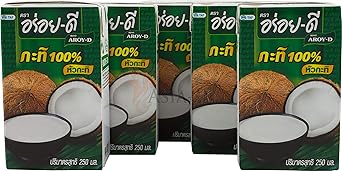 Aroy-D - Kokosmilch mit E435 - 5er Pack (5 x 250ml)