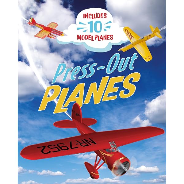 Press-Out Planes: Includes 10 Model Planes: Martin Bustamante