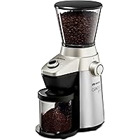 Ariete Conical Burr Electric Coffee Grinder - Professional Heavy Duty Stainless Steel | Ultra Fine Grind with Adjustable…