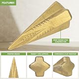 BLOSTM Manual Log Splitter Wedge 1.8 kg Heavy Duty Forged Steel view 3