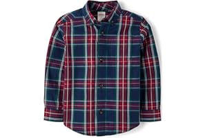 Gymboree Boys and Toddler Long Sleeve Linen Button Up Shirt