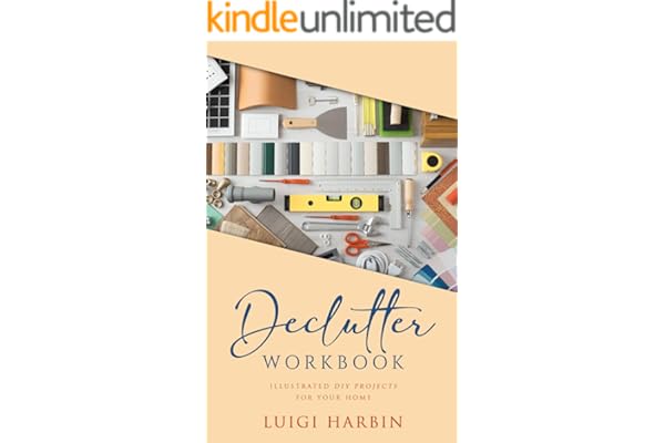Declutter Workbook: Illustrated DIY Projects for your Home (Declutter Book Book 2)