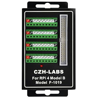 Amazon Com Rpi Screw Terminal Block Breakout Module With Aluminum Enclosure For Raspberry Pi 4 Model B Industrial Scientific