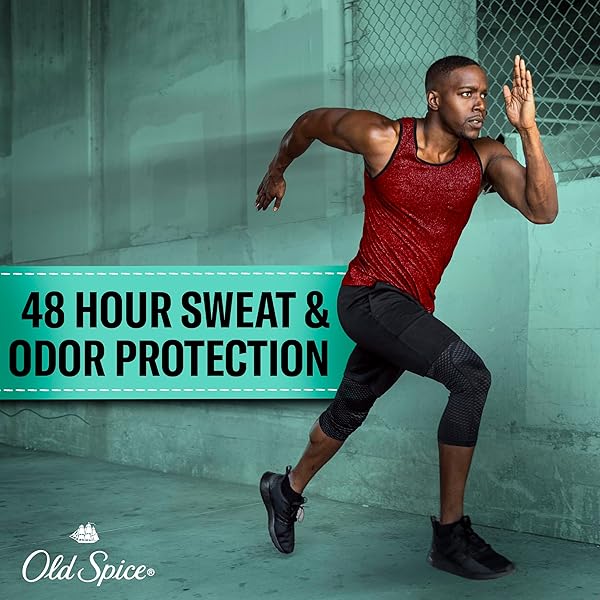 OLD SPICE SWEAT DEFENSE ANTIPERSPIRANT & DEODORANT FOR MEN, 24/7 ULTIMATE SWEAT PROTECTION, LONG LASTING SCENT, SOFT SOLID, PURE SPORT SCENT, 2.6 OZ (PACK OF 2)