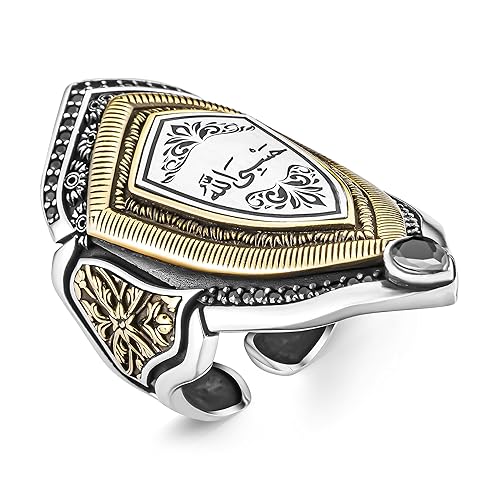 Takilingo 925 Sterling Silver Adjustable Hasbi Allah (Allah is