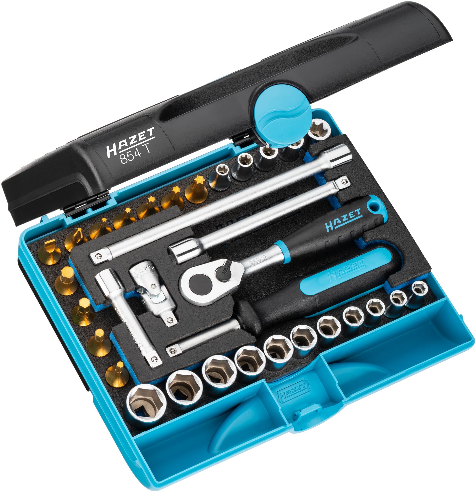 HAZET 854T Socket Set - Multi-Colour