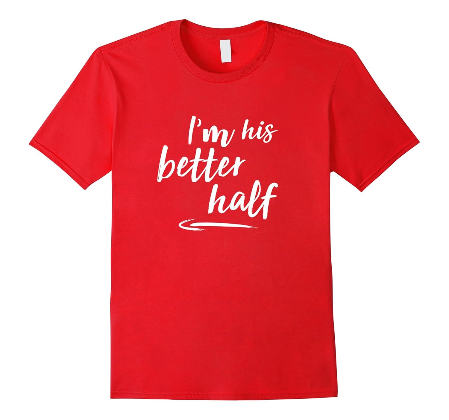 Christmas matching shirts for couples - I'm His Better Half-ANZ