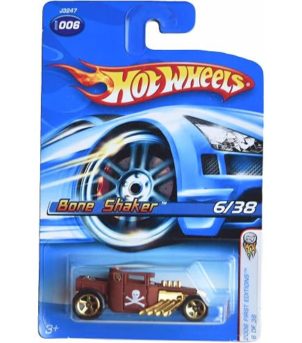 Amazon.com: Matchbox Hot Wheels Bone Shaker, 2006 First Editions 6