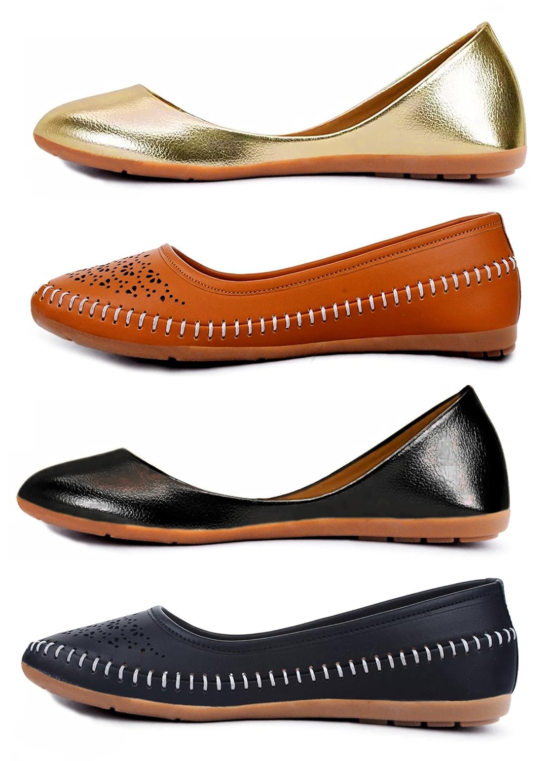 ziaula women's combo of 4 bellies