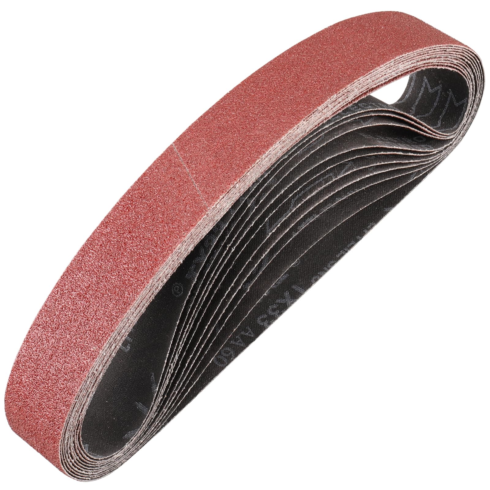 STEBRUAM Sanding Belt 40 x 760 mm,10PCS 60 Grit