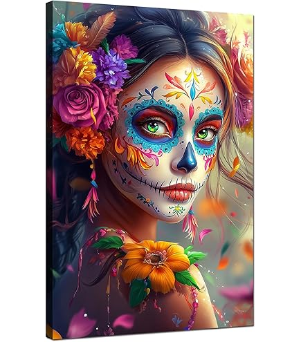 Amazon.com: Isabella Muerta by Daniel Esparza Mexican Pinup Day of