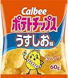 カルビー ポテトチップス うすしお味 60g &times; 12袋