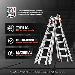 Little Giant Ladders Velocity 26-Ft Folding