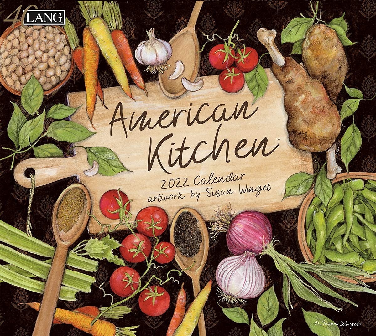 Lang American Kitchen 2022 Wall Calendar (22991001891)