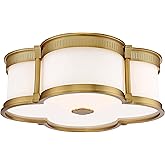 Minka Lavery Flush Mount 16 1/4" Wide Liberty Gold LED Ceiling Light