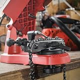 Faithfull Electric Chainsaw Sharpener 85W 230V Bench Mount Guide view 2
