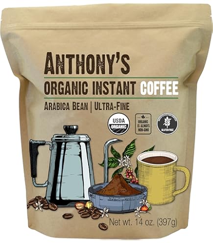 Amazon.com : Bioforce Organic Bambu Instant Coffee Jar 200 g : Grocery &  Gourmet Food
