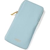 Cockatoo Sunglasses Leather Soft Case Zipper Eyeglass Pouch for Women Men