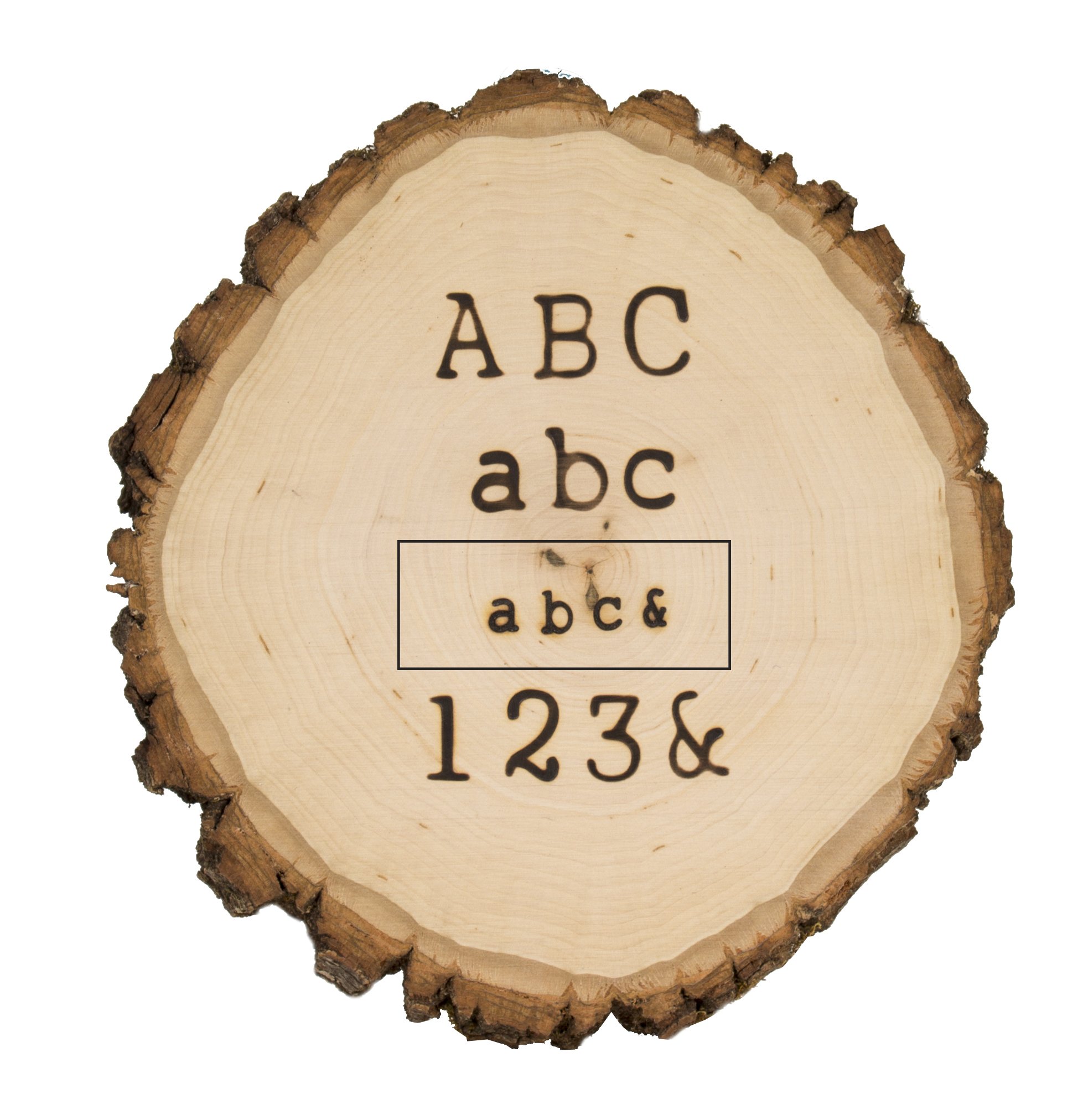 Walnut Hollow Mini Hotstamps Lowercase Alphabet Branding and Personalization Set for Wood, Leather and Other Surfaces, Gold