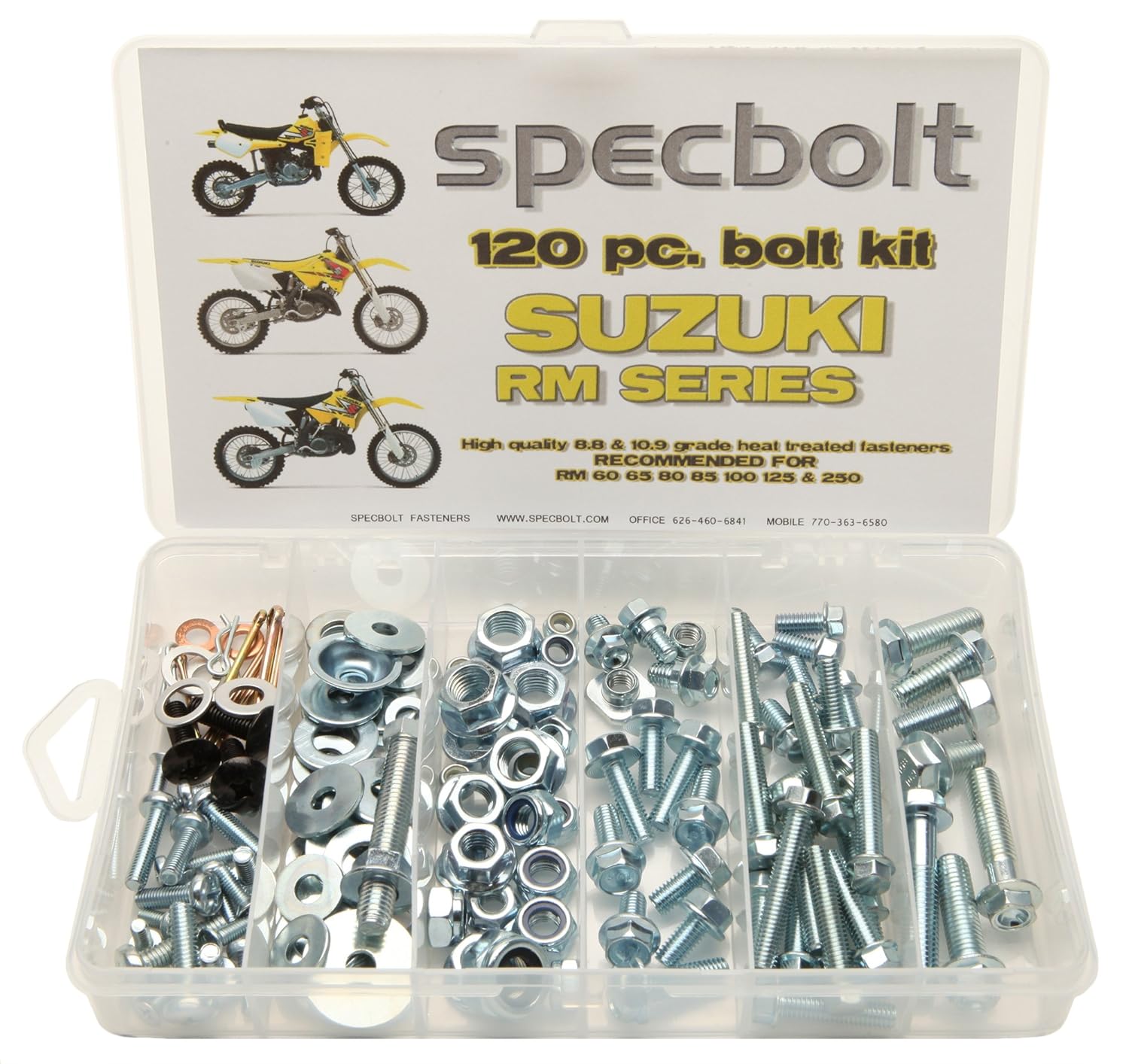 Specbolt Fasteners 120pc Maintenance Restoration OE Spec Motorcycle