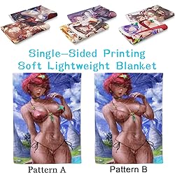 itakkaito Hentai Waifu Throw Blanket, Uncensored