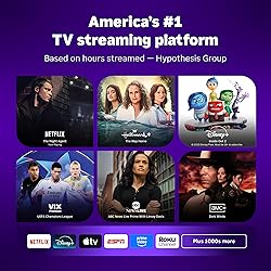 Roku Streaming Stick 4K - HDR & Dolby Vision Roku