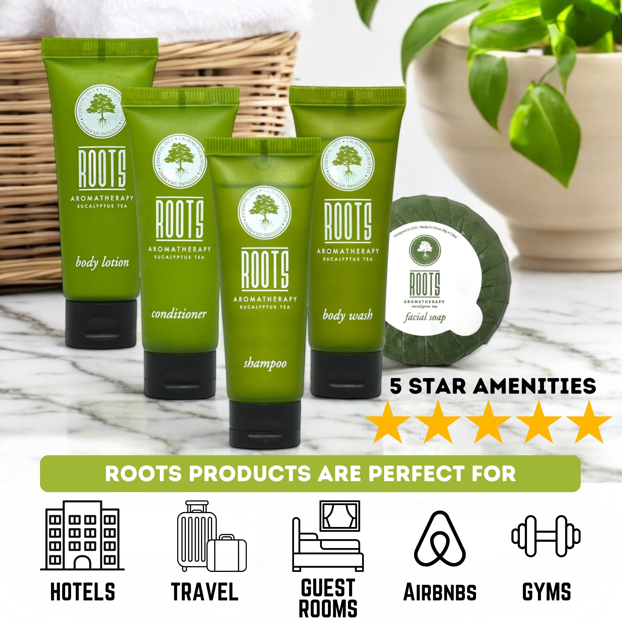 150 Piece Airbnb Essentials for Hosts,Hotel Shampoo & Conditioner Supplies for Guests, Body Wash Lotion & Soap, Travel Size Toiletries Bulk Mini Sets Hygiene Kits Bar Soaps Air Bnb