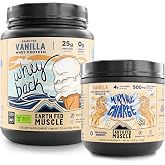 Earth Fed Muscle Vanilla Grass‑Fed Whey &amp; Morning Charge Supernutrient Creamer