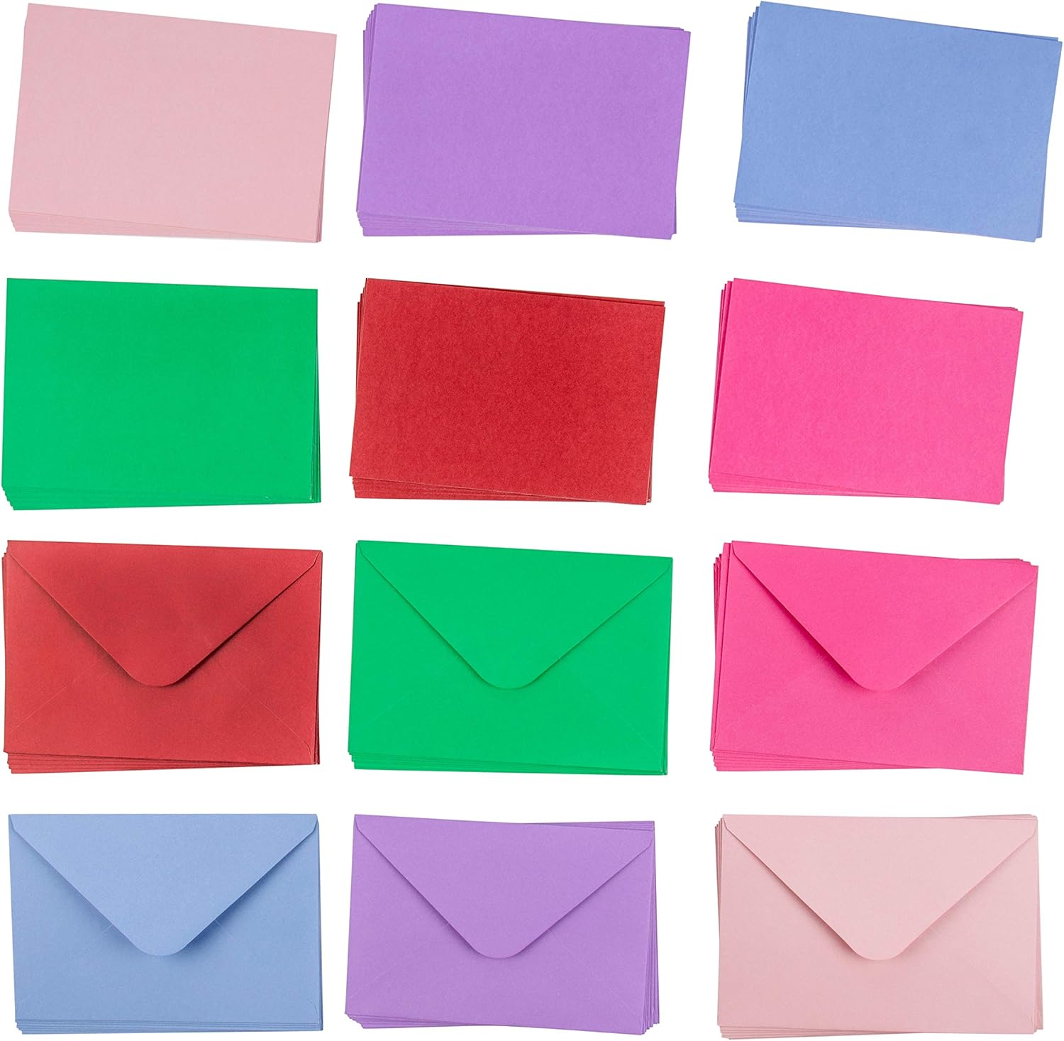 48Pack Blank Greeting Cards Plain Cards and Matching