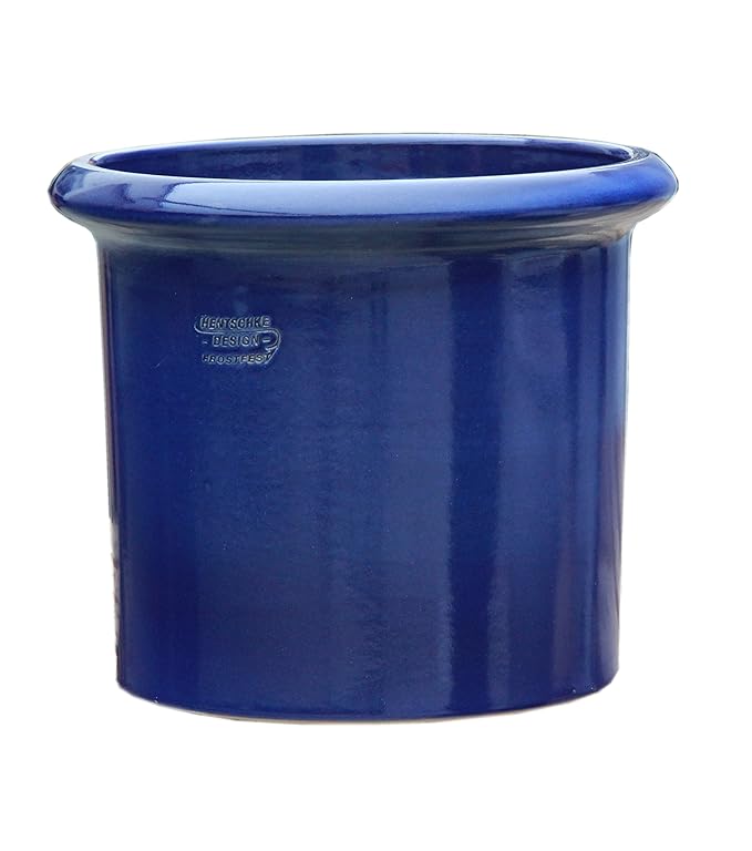 Hentschke Keramik Pflanztopf/Pflanzkübel frostsicher Ø 42 x 36 cm