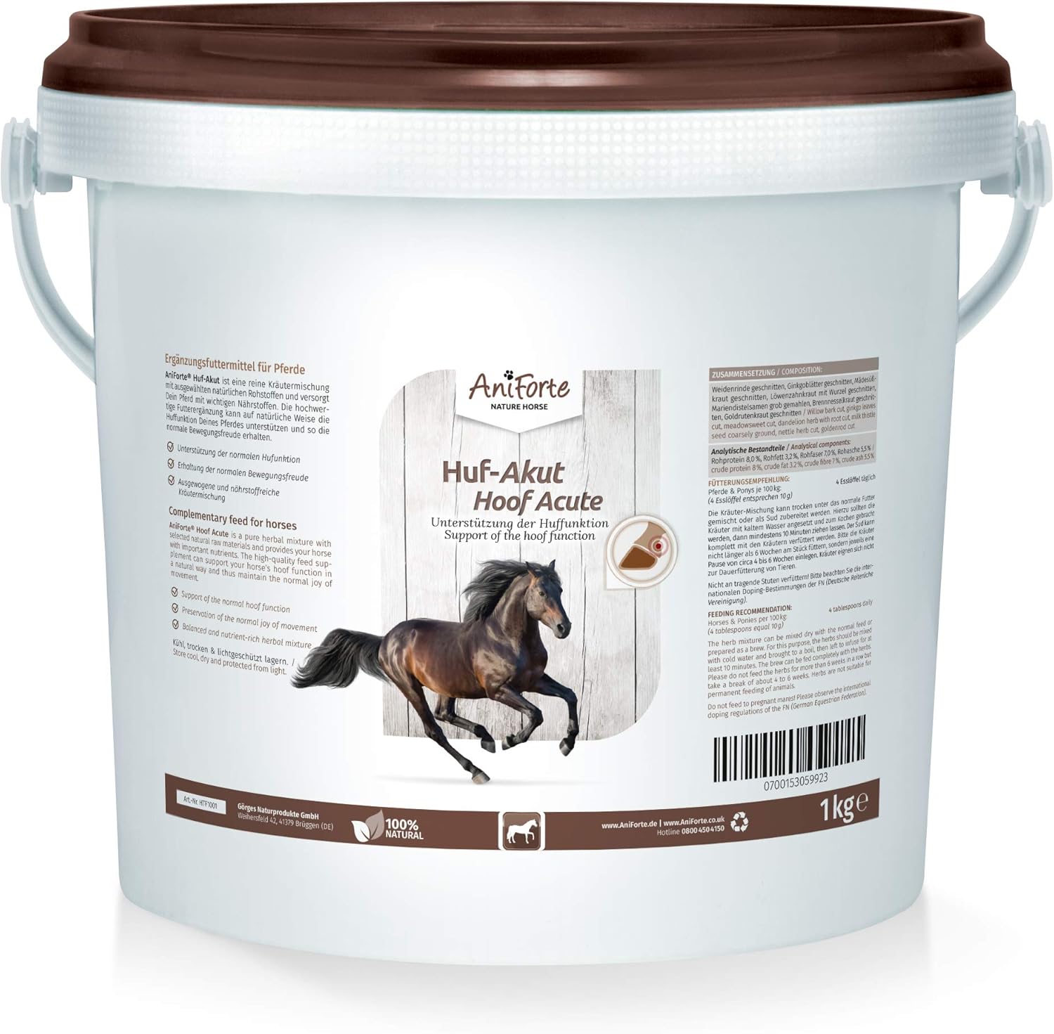 supporto per il fegato del cavallo